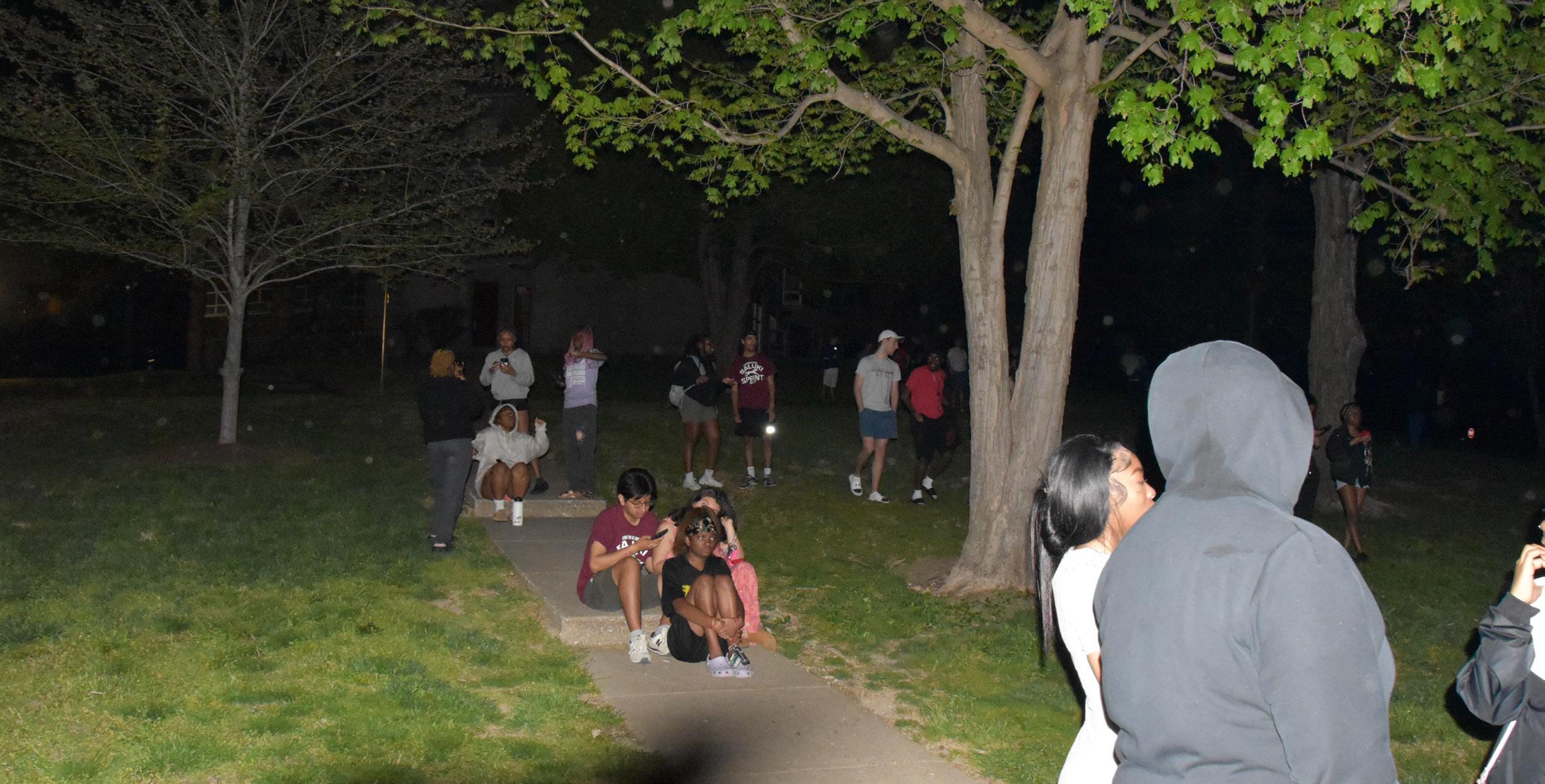 Cover for Campus came to life during the power outage