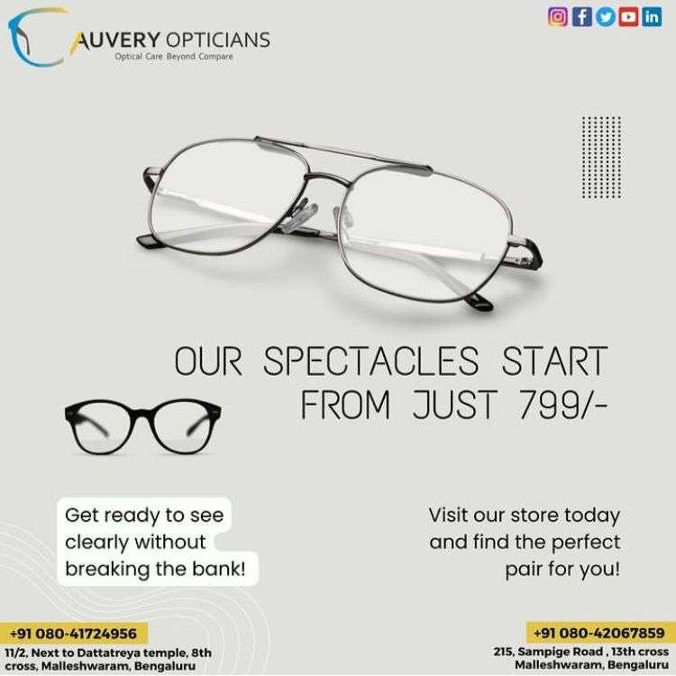 Best Sunglasses store in Bangalore Cauvery Opticians by Cauvery