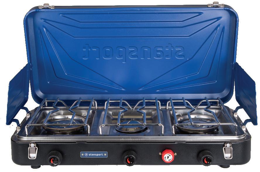 2-Burner Propane Stove with Grill