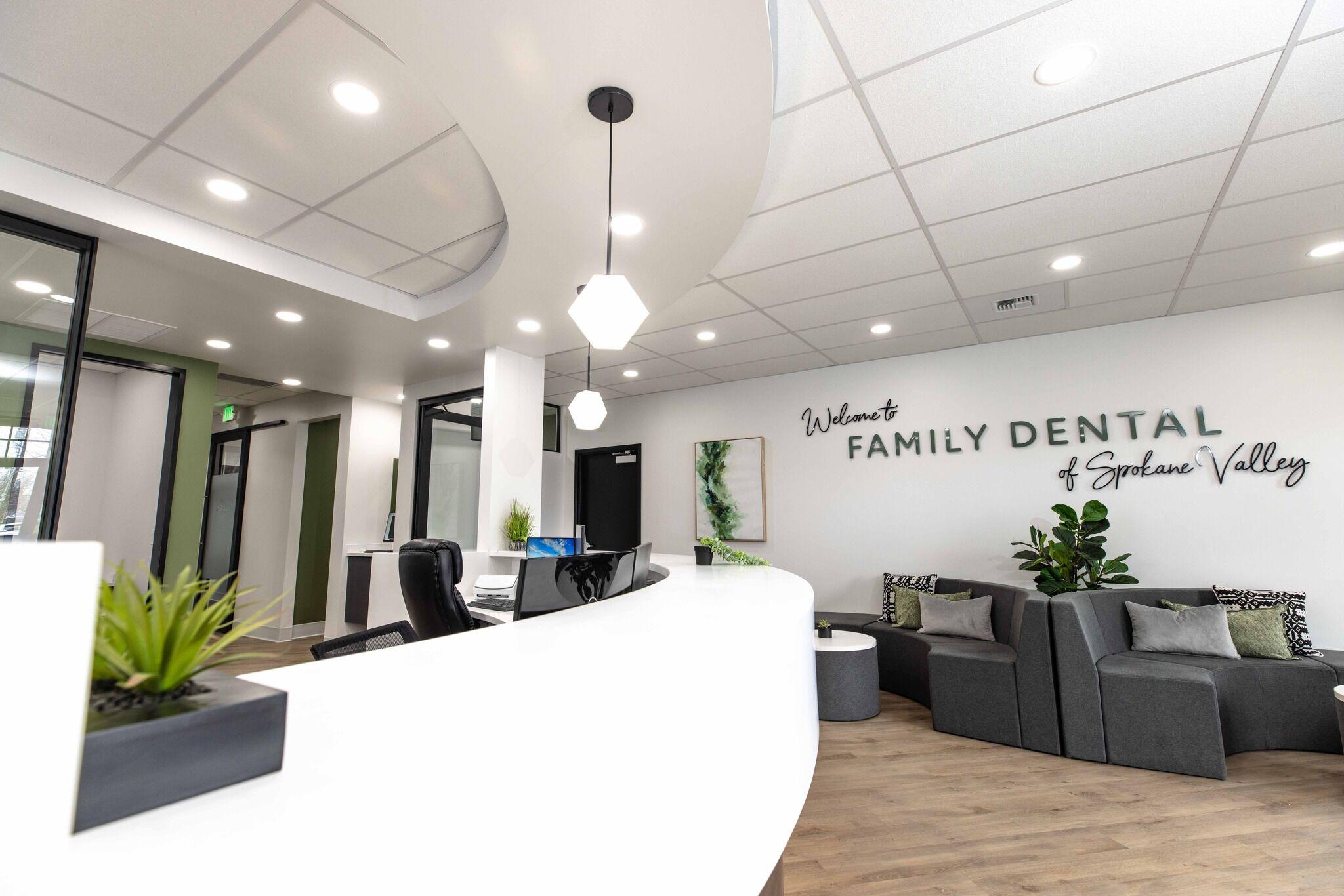 Waiting area at Family Dental of Spokane Valley by Family Dental