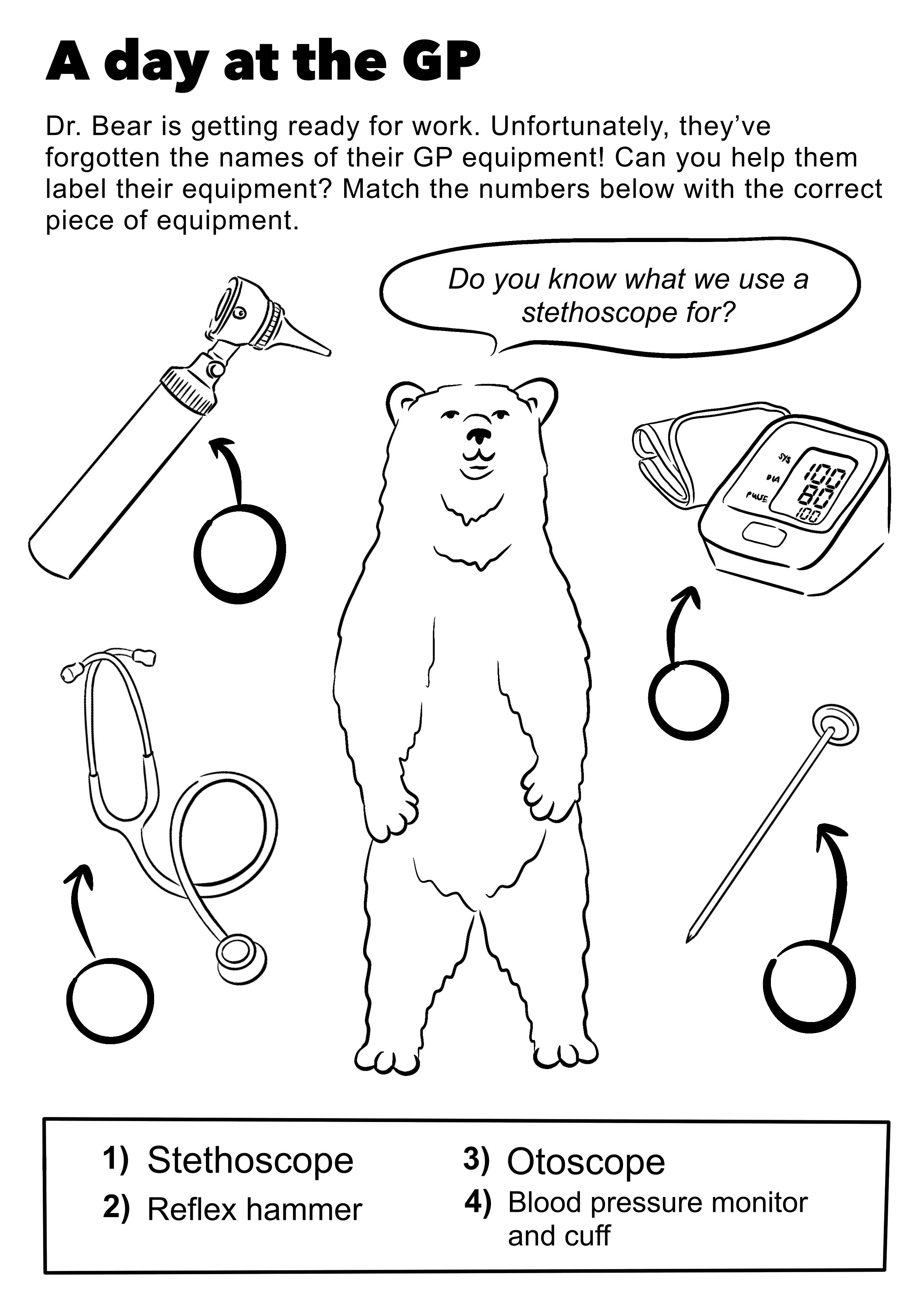 Teddy Bear Hospital Activity Book by Serena Ramjee Issuu