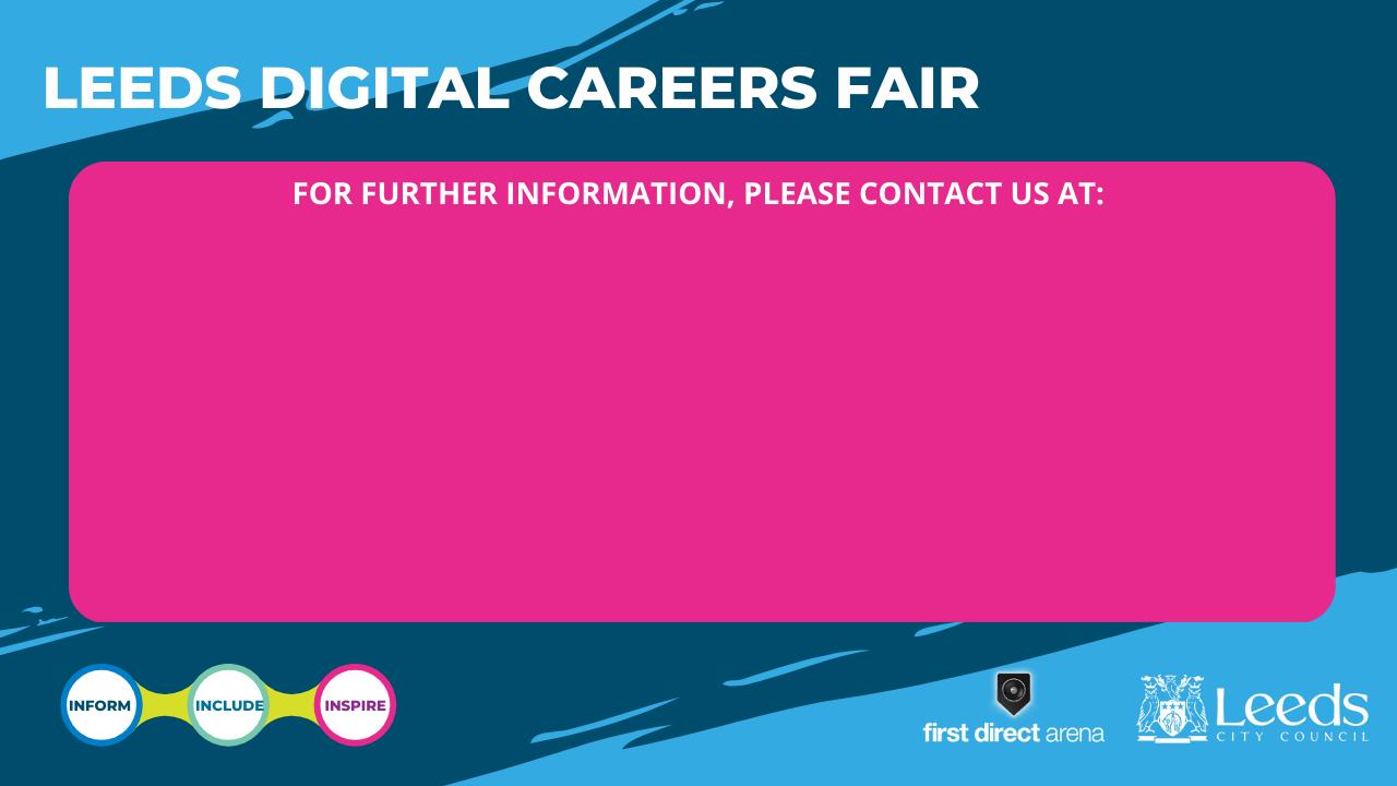 Leeds Digital Careers Fair Exhibitor Info Pack by myers7 Issuu