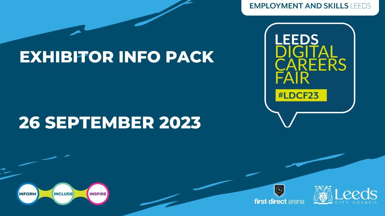 Leeds Digital Careers Fair Exhibitor Info Pack by myers7 Issuu