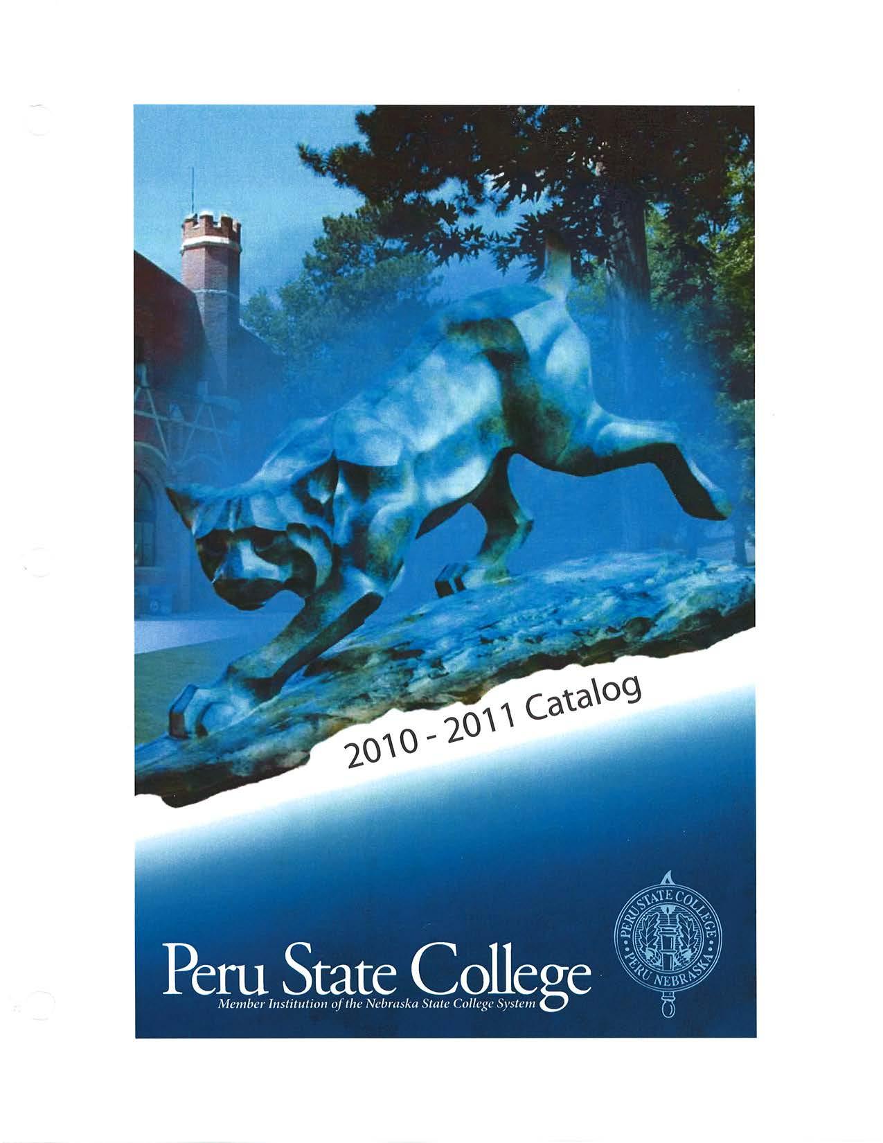 20102011 Catalog of Peru State College (Nebraska) by Peru State