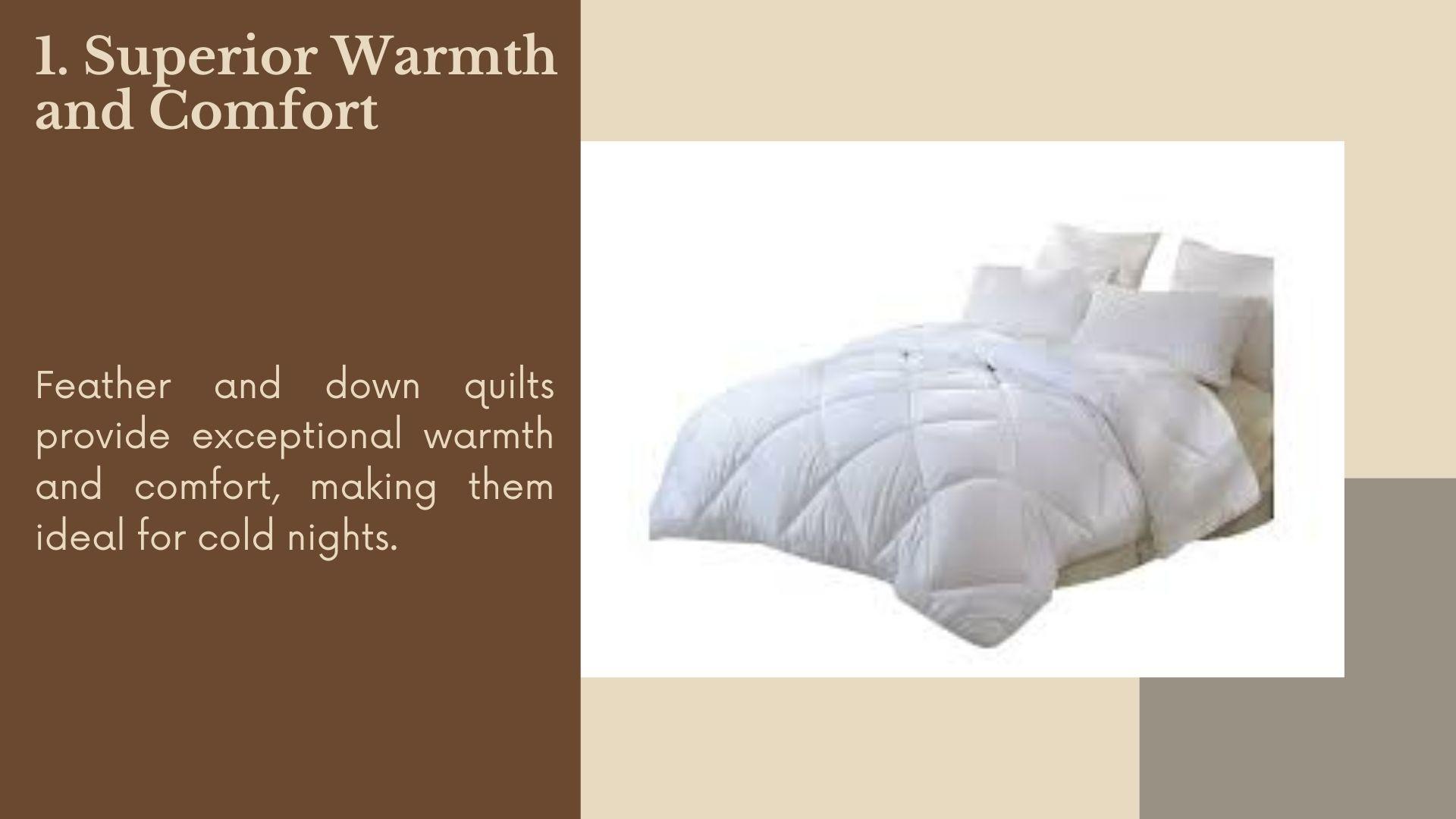 Benefits of Feather and Down Quilts by Sleepy Joey Issuu