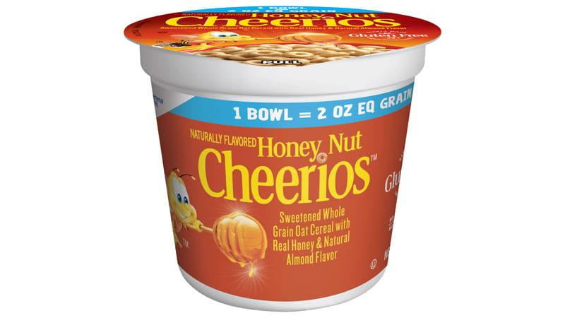 Honey Nut Cheerios™ Cereal Single Serve K12 2oz Eq Grain