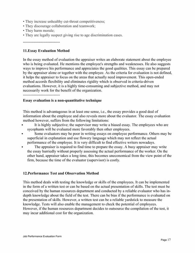 Sample Receptionist Performance Appraisal by haurasapon1976 Issuu