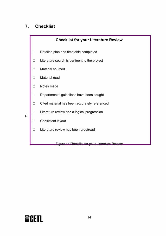 Writing A Literature Review Handout by Aimee Davis Issuu