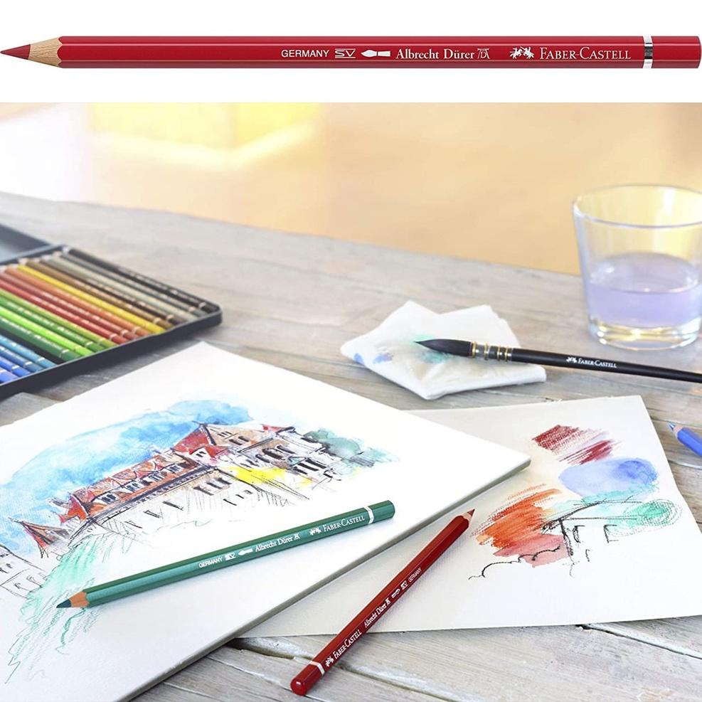 Creating Different Textures with FaberCastell Watercolor Pencils by