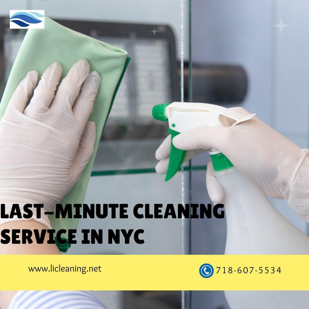 How to Get LastMinute Cleaning Service in NYC by Immaculate Cleaning