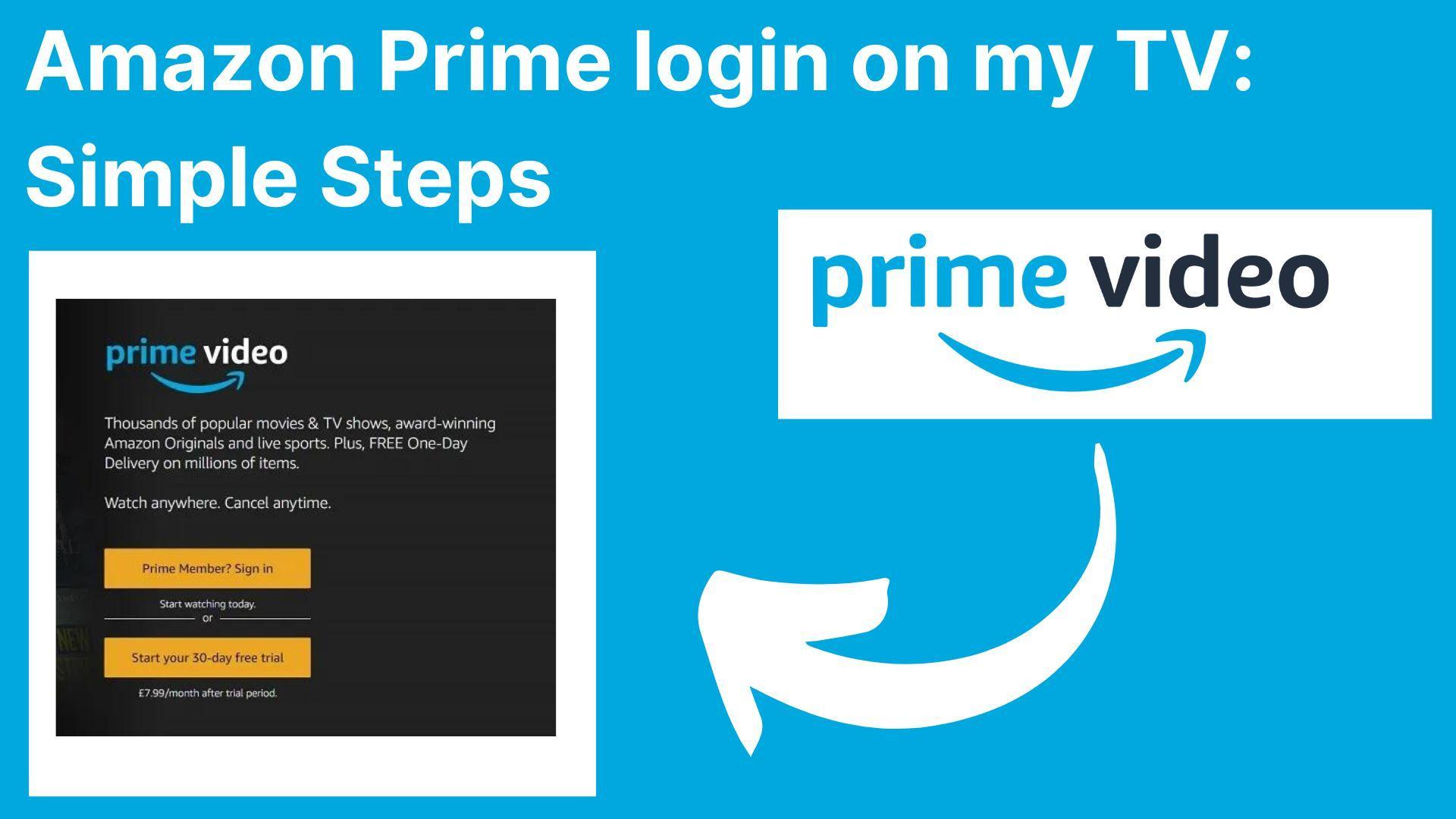 How to Amazon Prime login on my TV An Easy Guide by timpaine586 Issuu