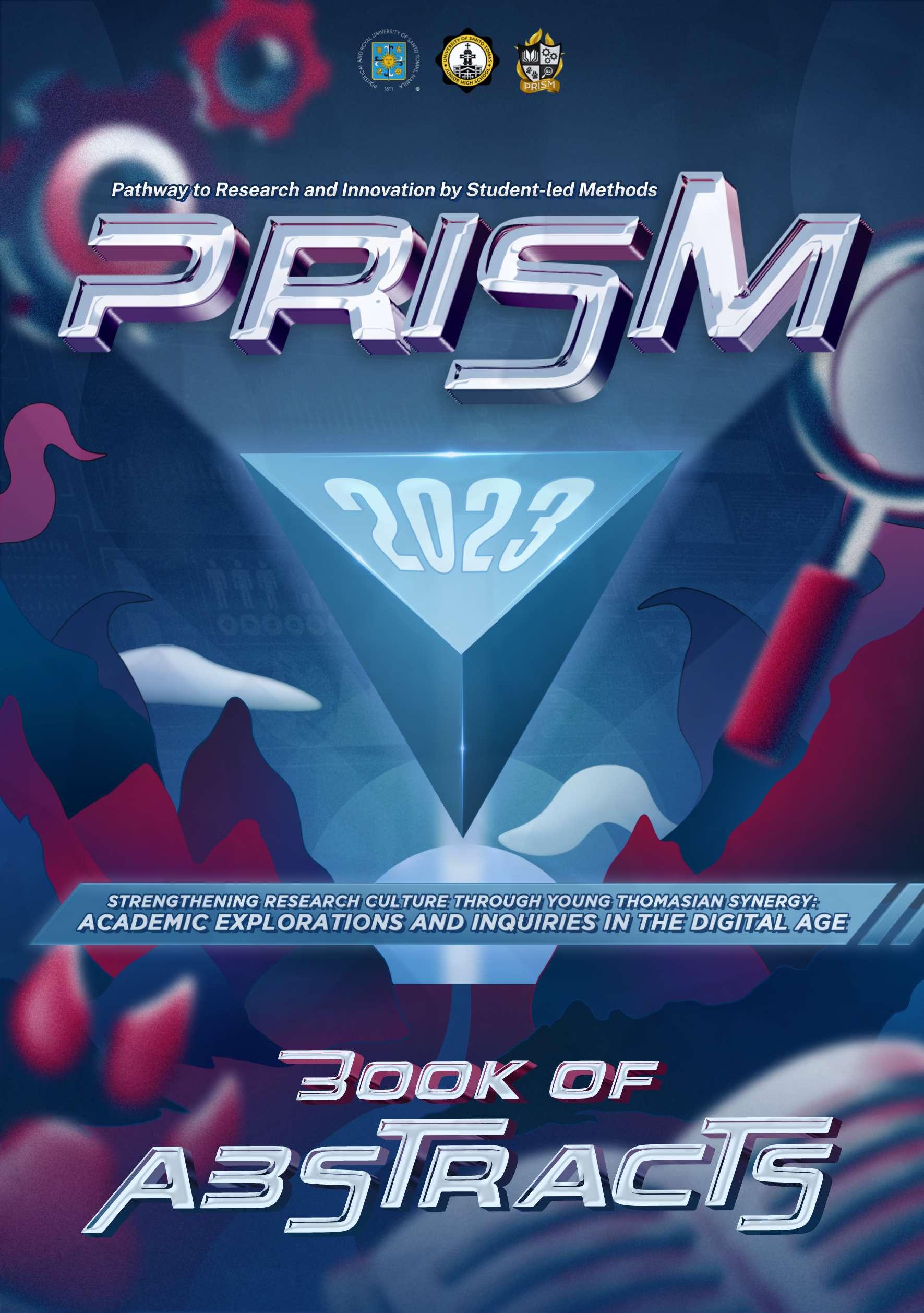 Prism 2023 Book of Abstracts by JORAM KIM CORCUERA Issuu