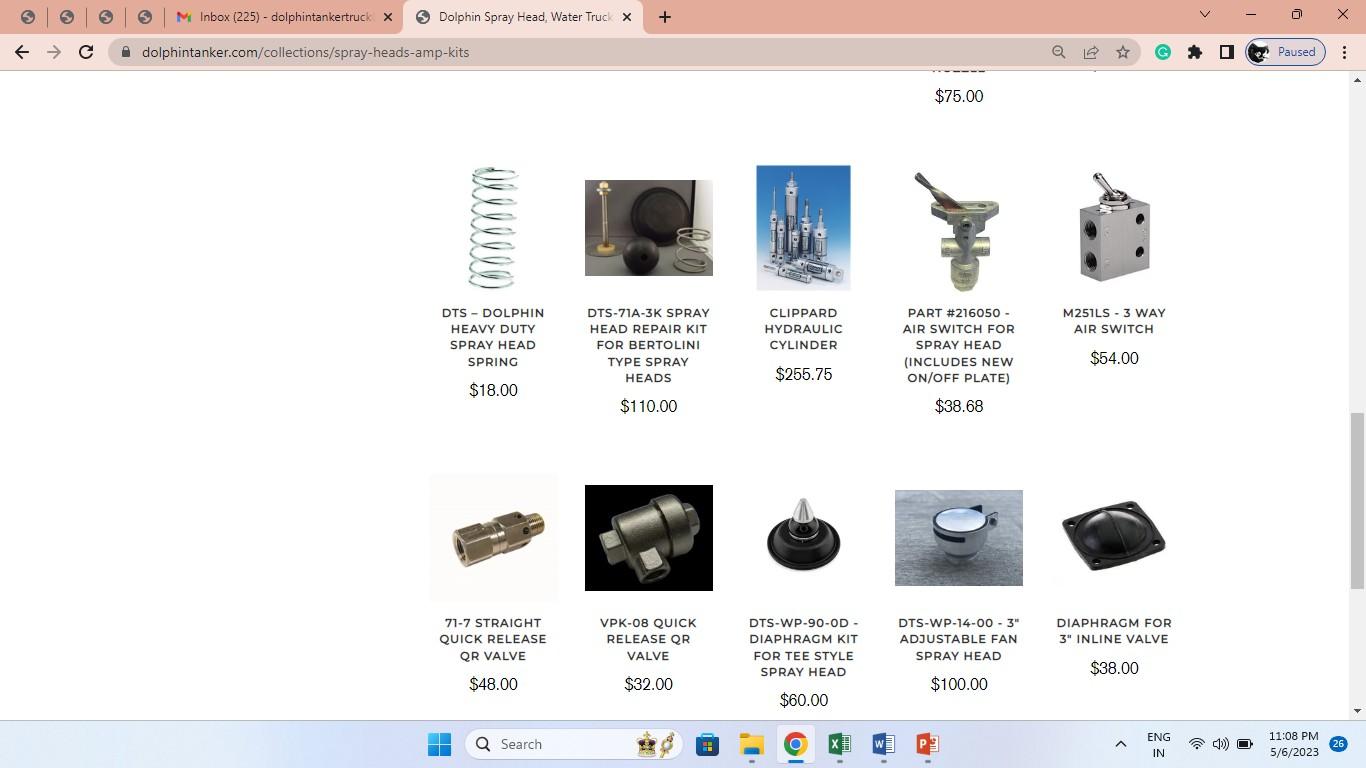 Water Truck Spray Head Parts by dolphintanker Issuu
