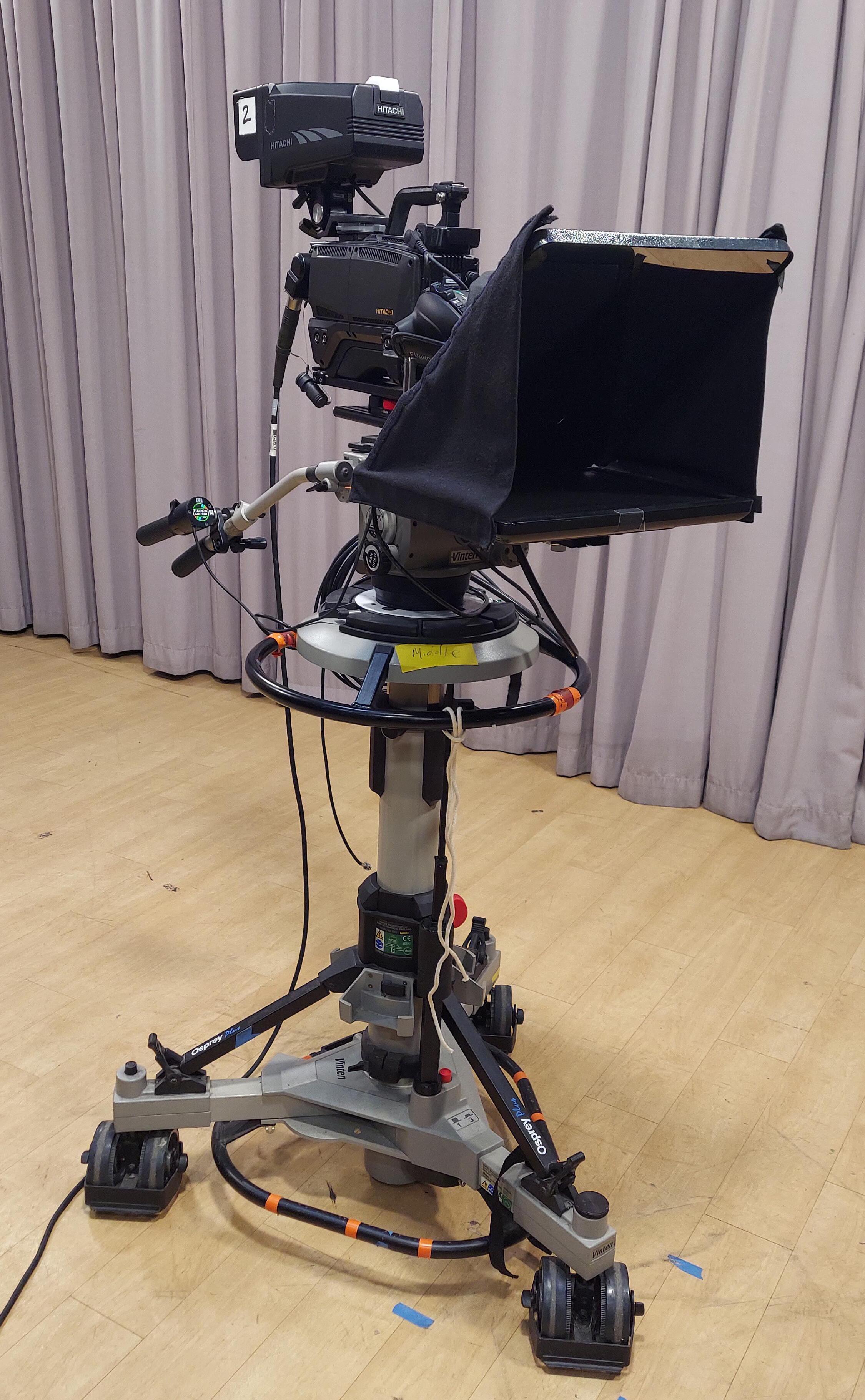 AIM TV Studio Production Class notes Teleprompter (for training