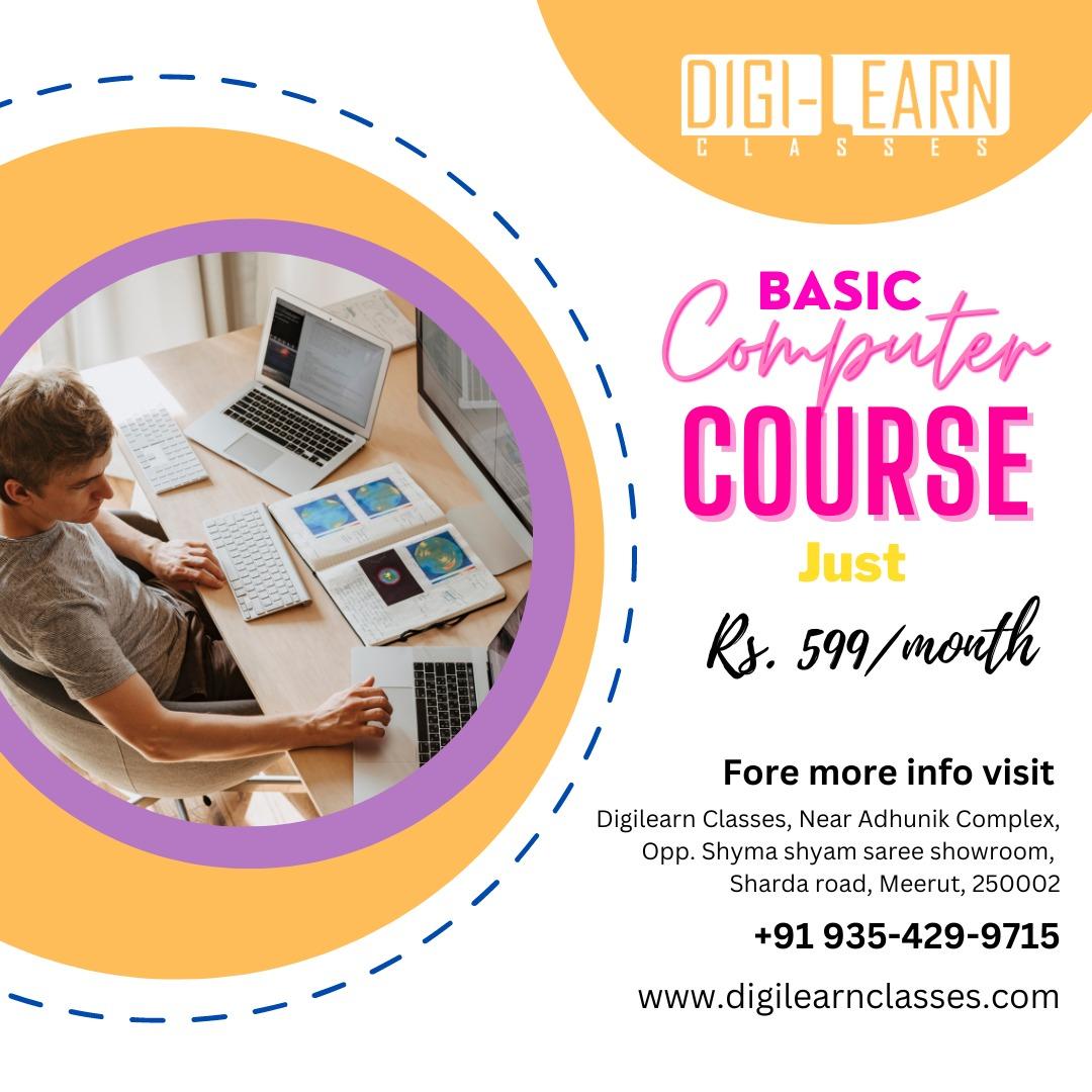 Computer Training Poster Design