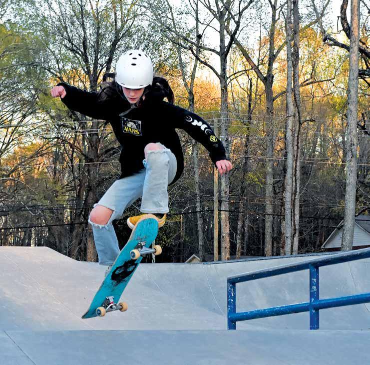 Flyin’ High NEWNAN’S SKATEBOARDING SCENE