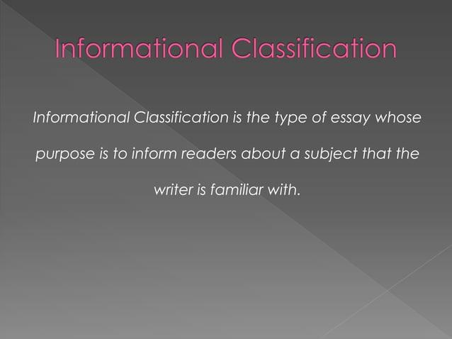 ENG - Group Presentation Classification Expository Mode by ...