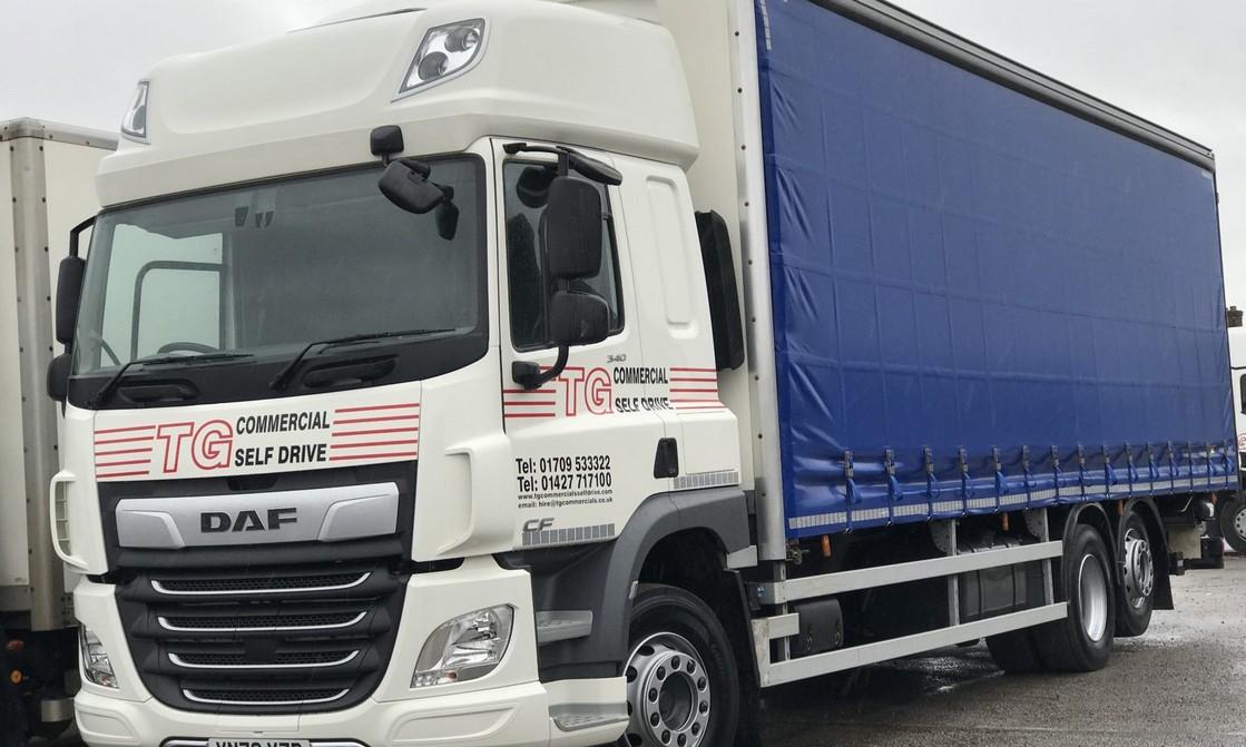 FOR LORRY, TRUCK, OR VAN RENTAL IN MANCHESTER, CALL TG COMMERCIALS SELF