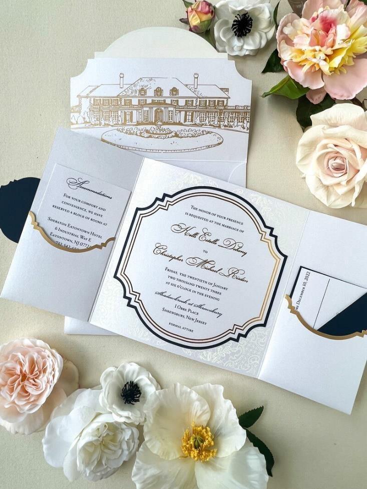 Custom Wedding And Quinceanera Invitations by Custom Wedding And