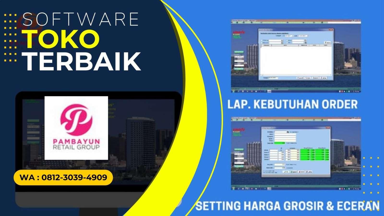 WA 0812-3039-4909, Jual Software Kasir Dan Stok Barang di Jakarta