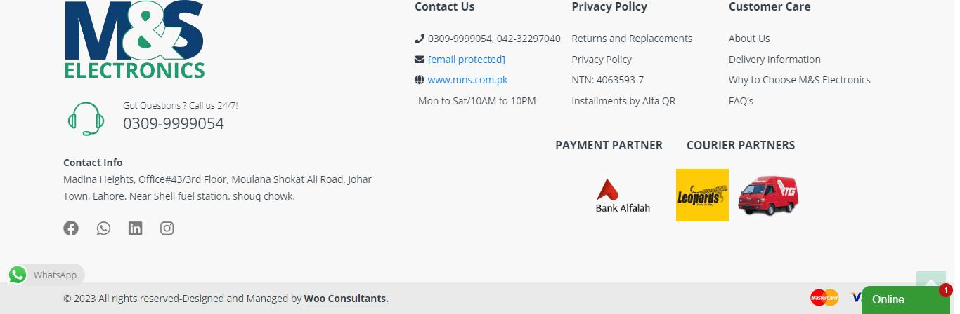 Leading Online Electronics Shopping Store In Pakistan | M&S by M&S ...