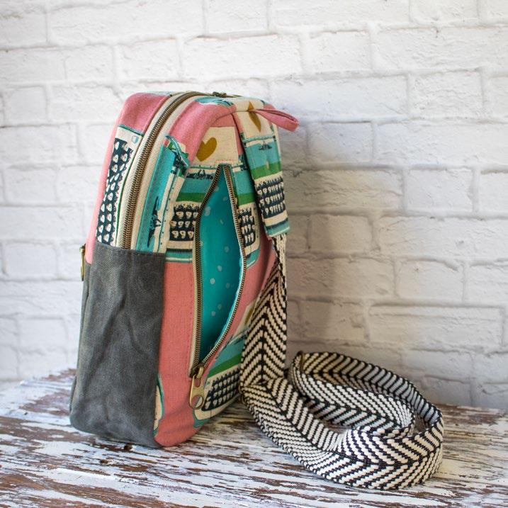 Meridian Sling Bag Sewing Pattern by Hold it Right There by Suzanna
