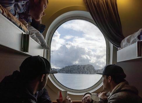 and a Whim FOUR RIDERS TAKE THE LONG ROAD NORTH IN SEARCH OF NEW TERRAIN AND NEW FRIENDSHIPS