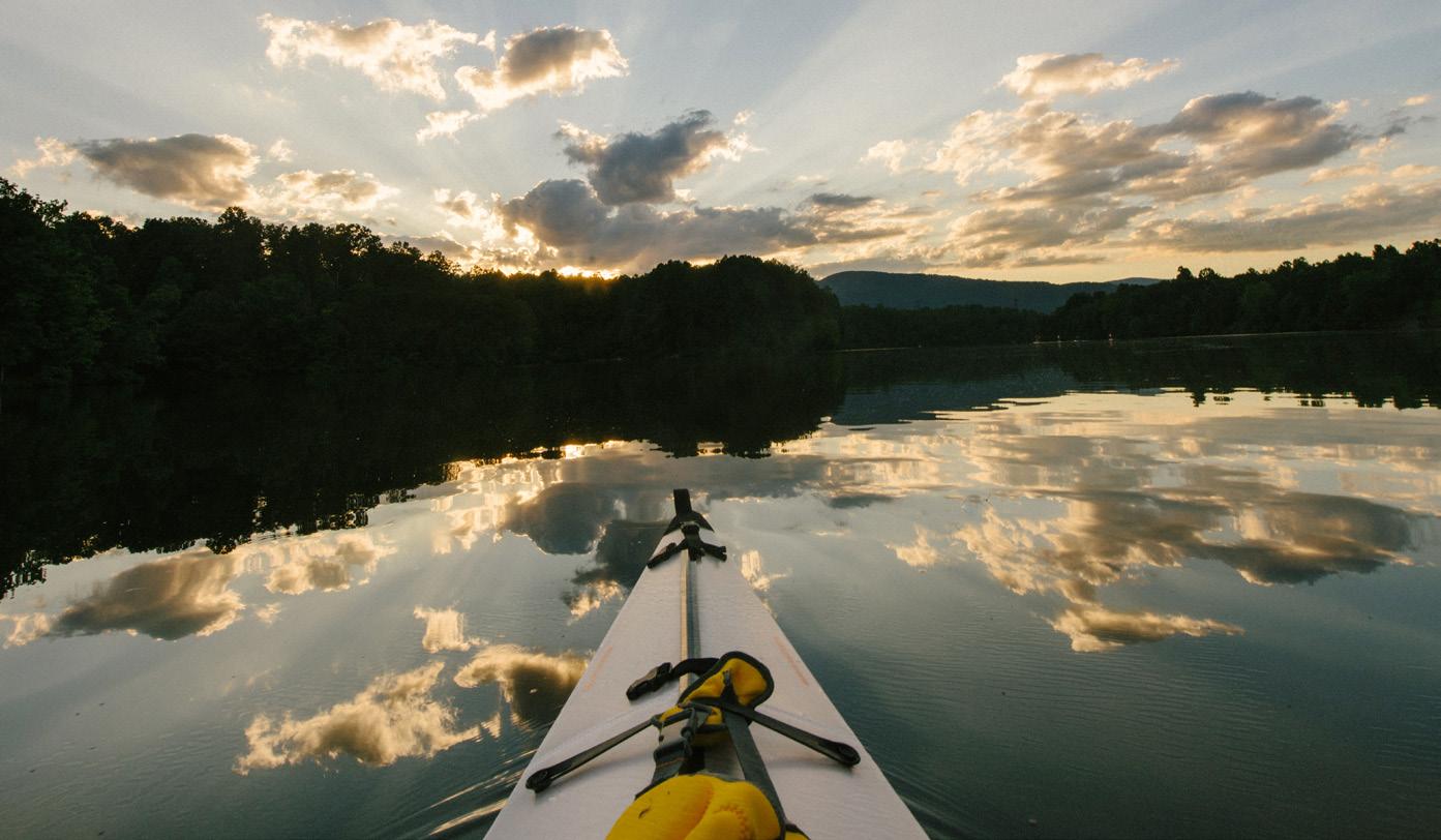 Cover for PADDLING THROUGH Virginia’s State Parks