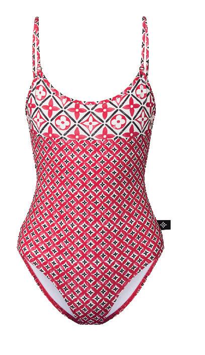 Louis Vuitton Monogram Jacquard One-Piece Swimsuit