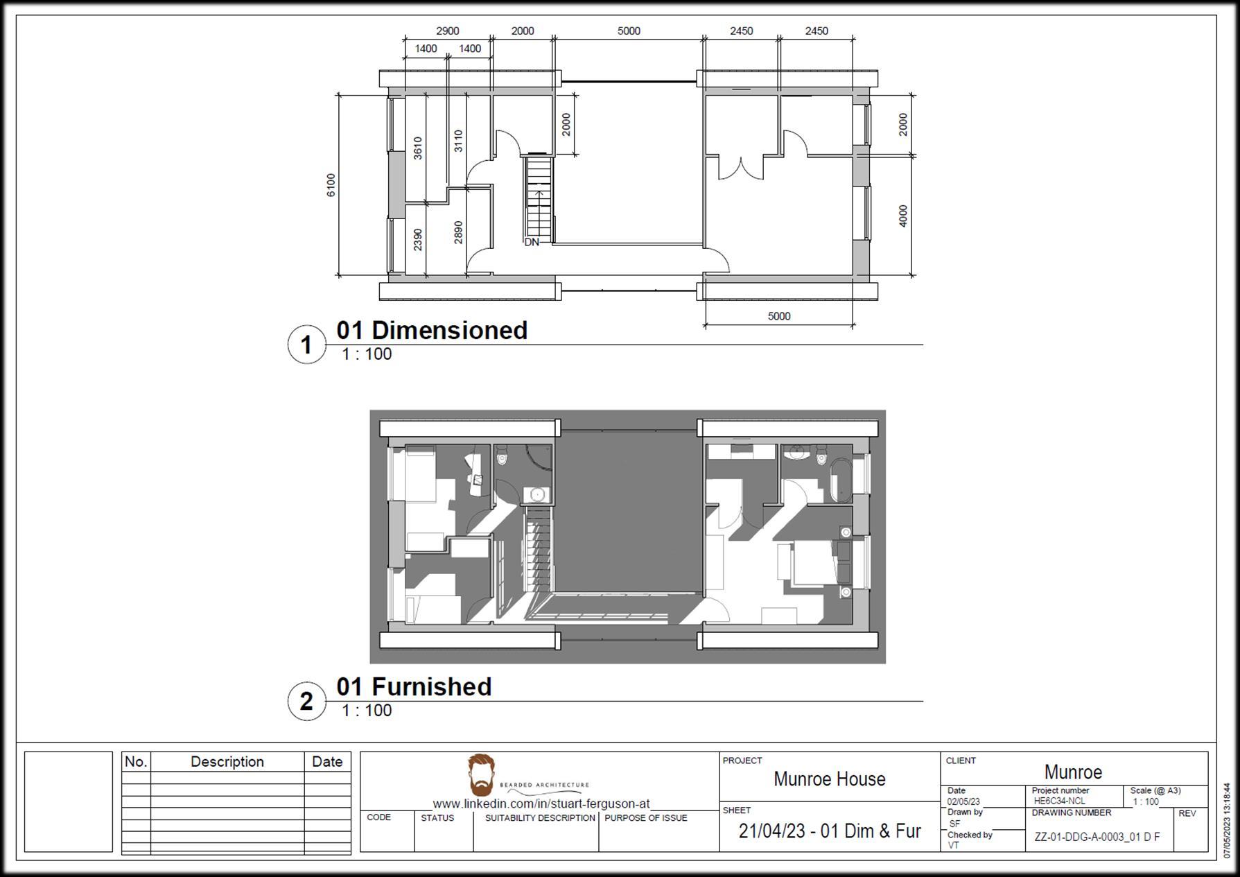 HNC Computer Aided Architectural Design & Technology Portfolio by