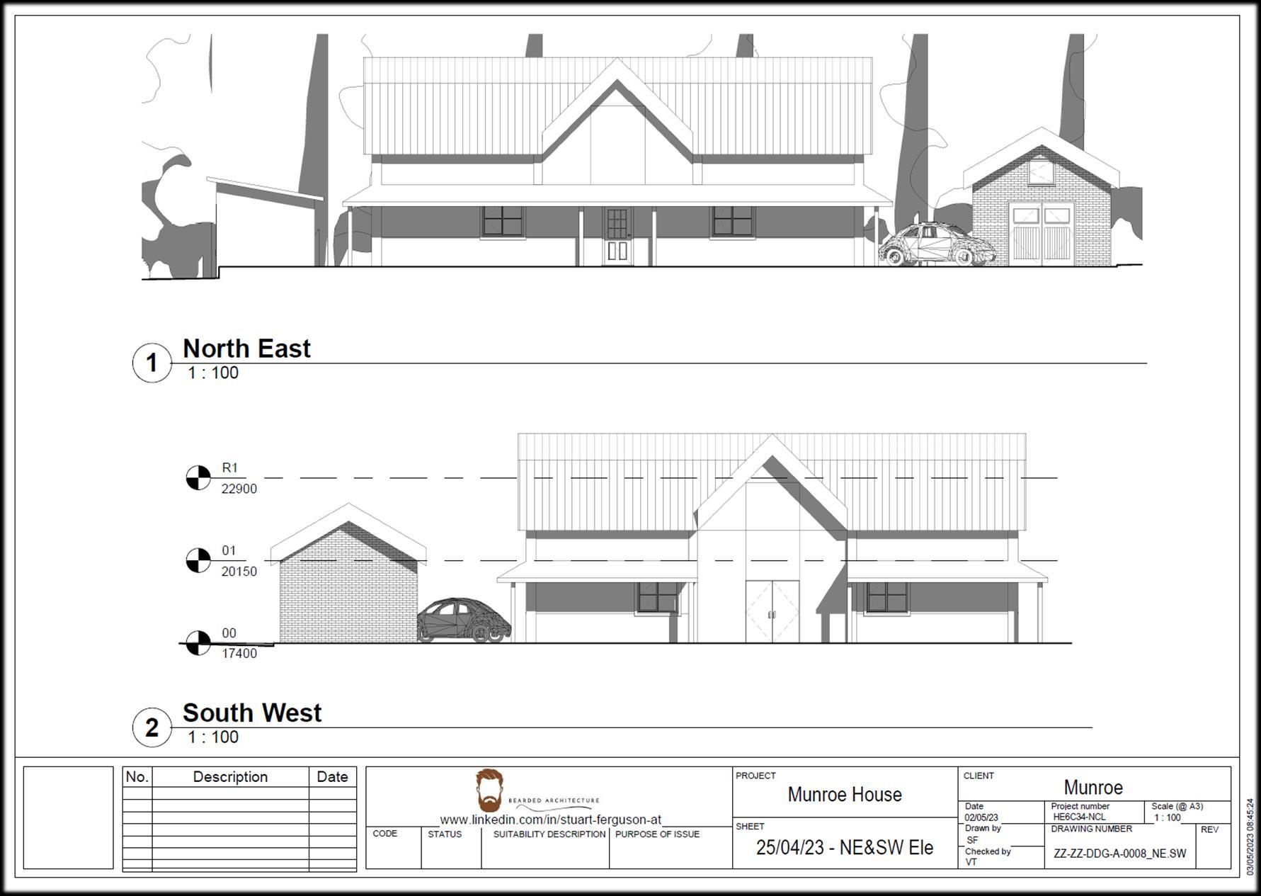 HNC Computer Aided Architectural Design & Technology Portfolio by