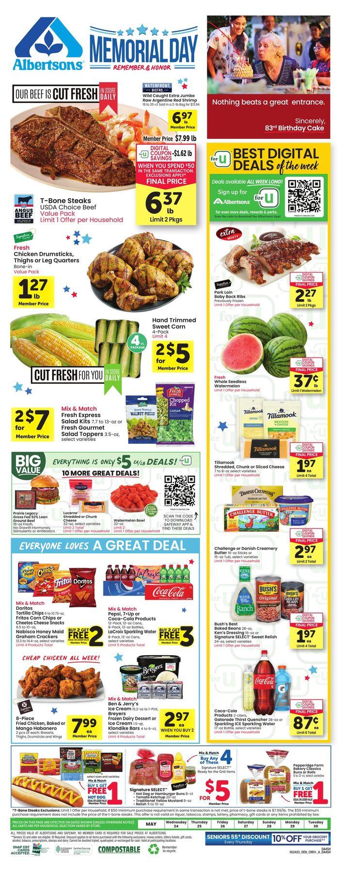 Albertsons flyer 5252023 by sheridanmedia Issuu