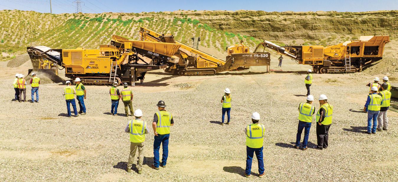 Road Machinery LLC partners with IROCK Crushers