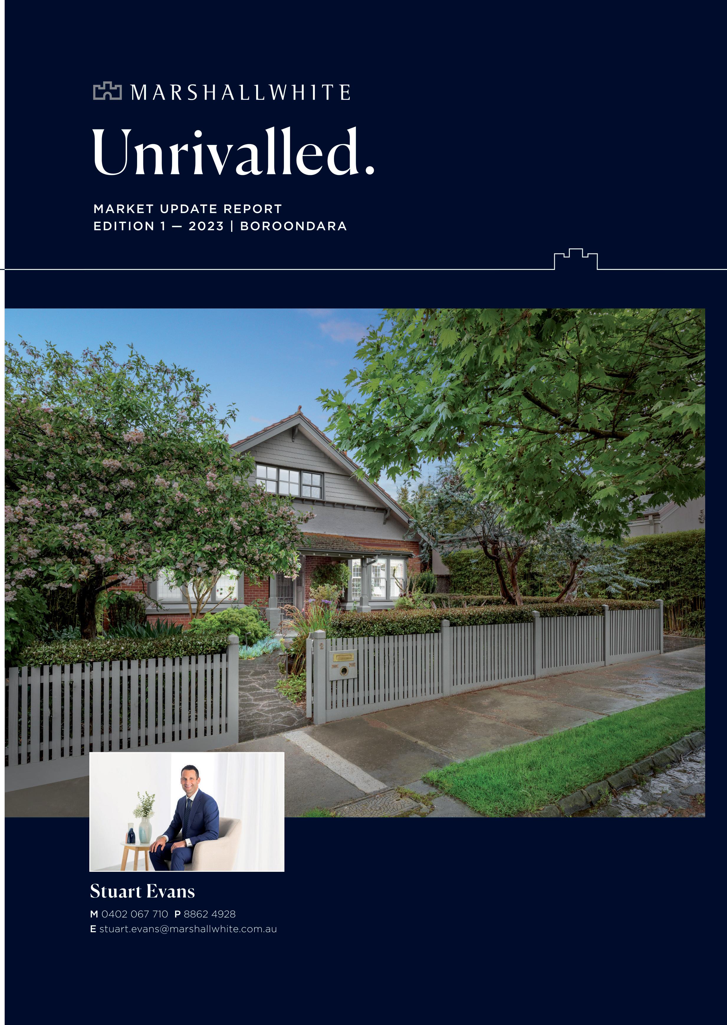 Market Update Report 2023 Issue 1 Stuart Evans by Marshall White