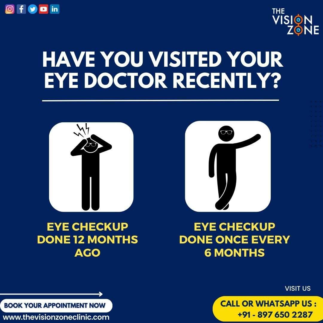 Computerised Eye Test in Thakur Complex The Vision Zone Clinic by The