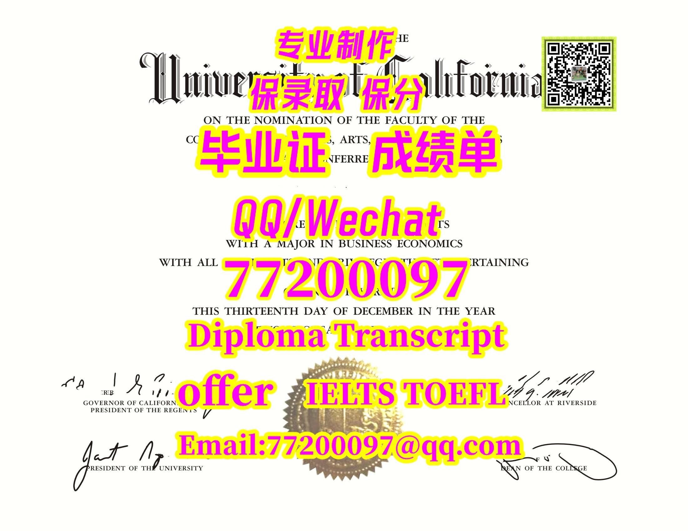 88.买#UCR毕业证书Q微77200097办理 #加州大学河滨分校学位证,本科UC Riverside文凭，买UC Riverside毕业证 ...