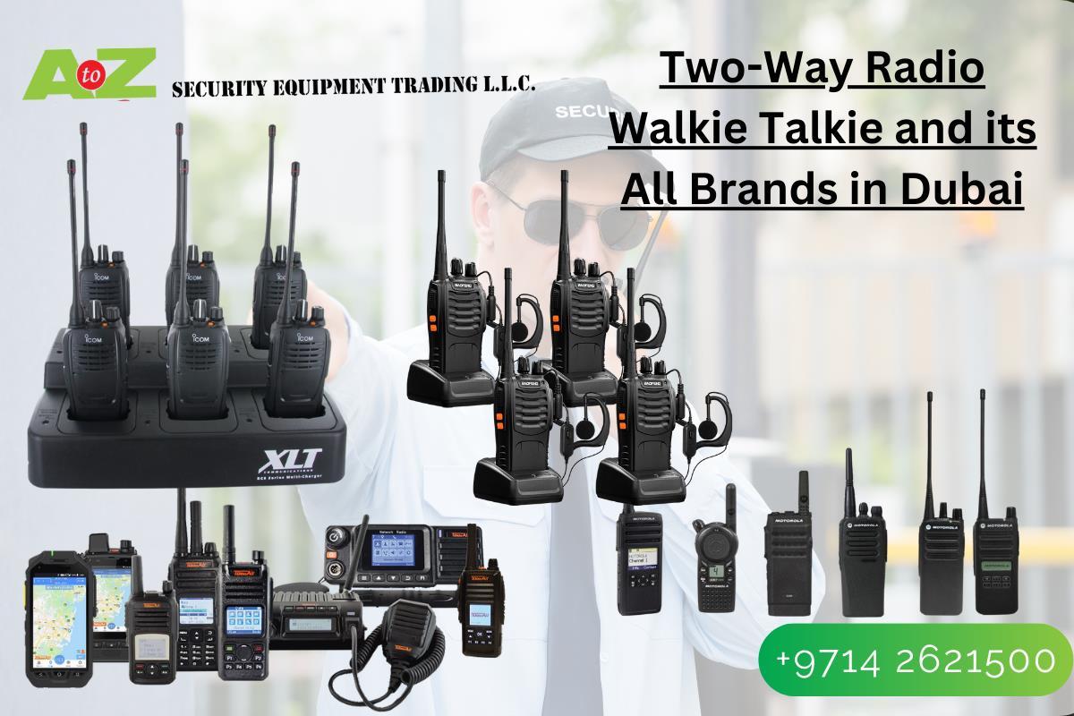 TwoWay Radio Walkie Talkie and its All Brands in Dubai by A2Z