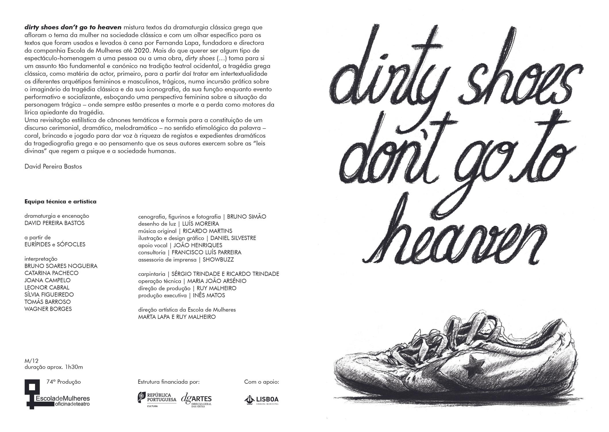 PROGRAMA dirty shoes don't go to heaven by Issuu