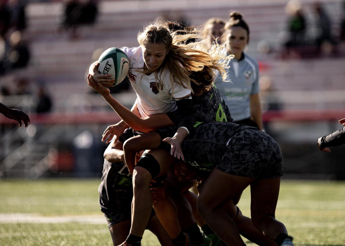 Cover for Tessa Hann competes with the professionals