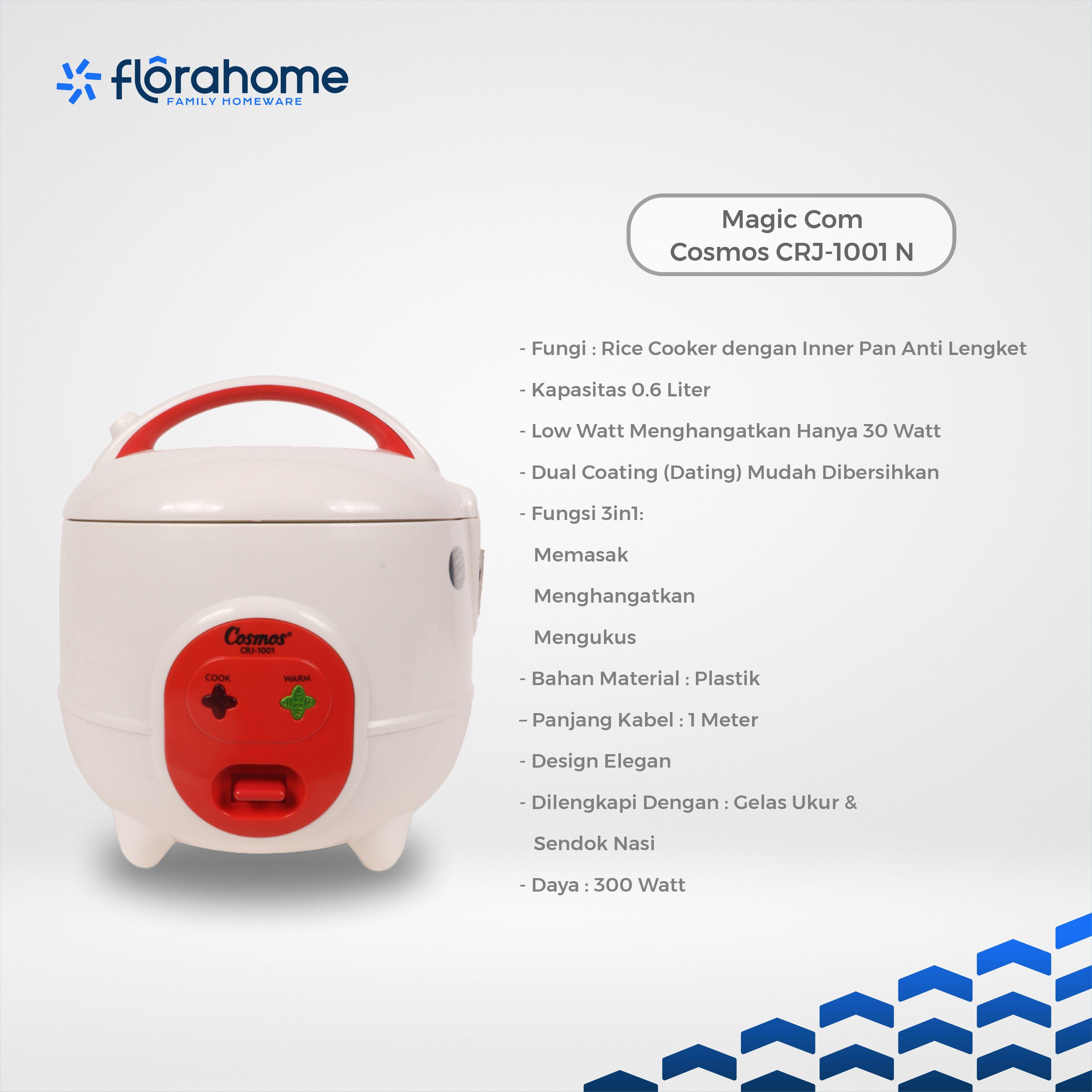 Rice Cooker Cosmos Berapa Watt Homecare24