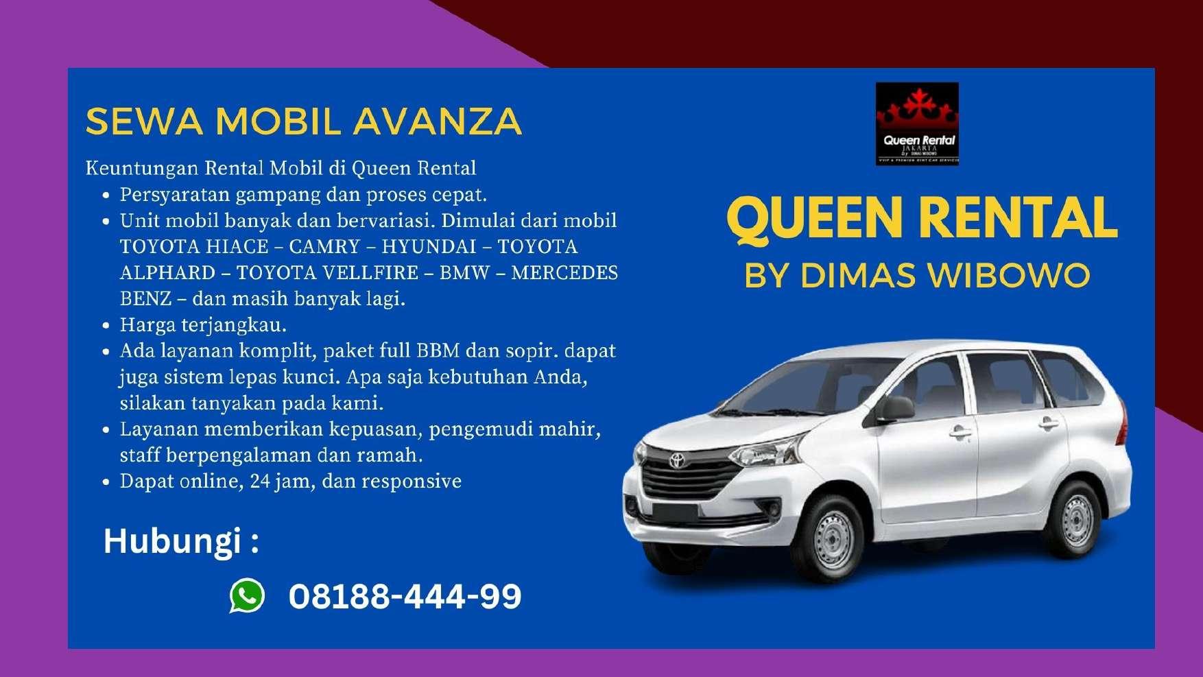 WA 0818844499 Penyewaan Mobil Terdekat by Sewa Avanza Issuu
