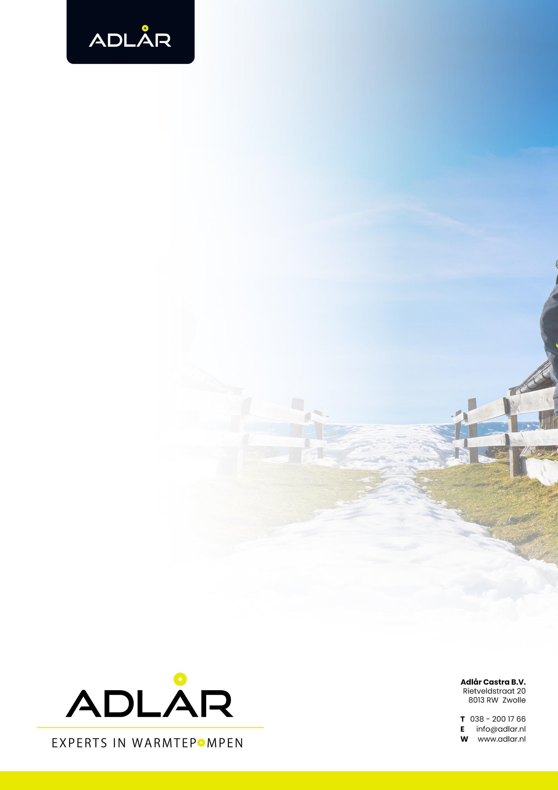 Adlår Castra Specificaties en prestatiecondities by Adlår Castra Warmtepompen Issuu