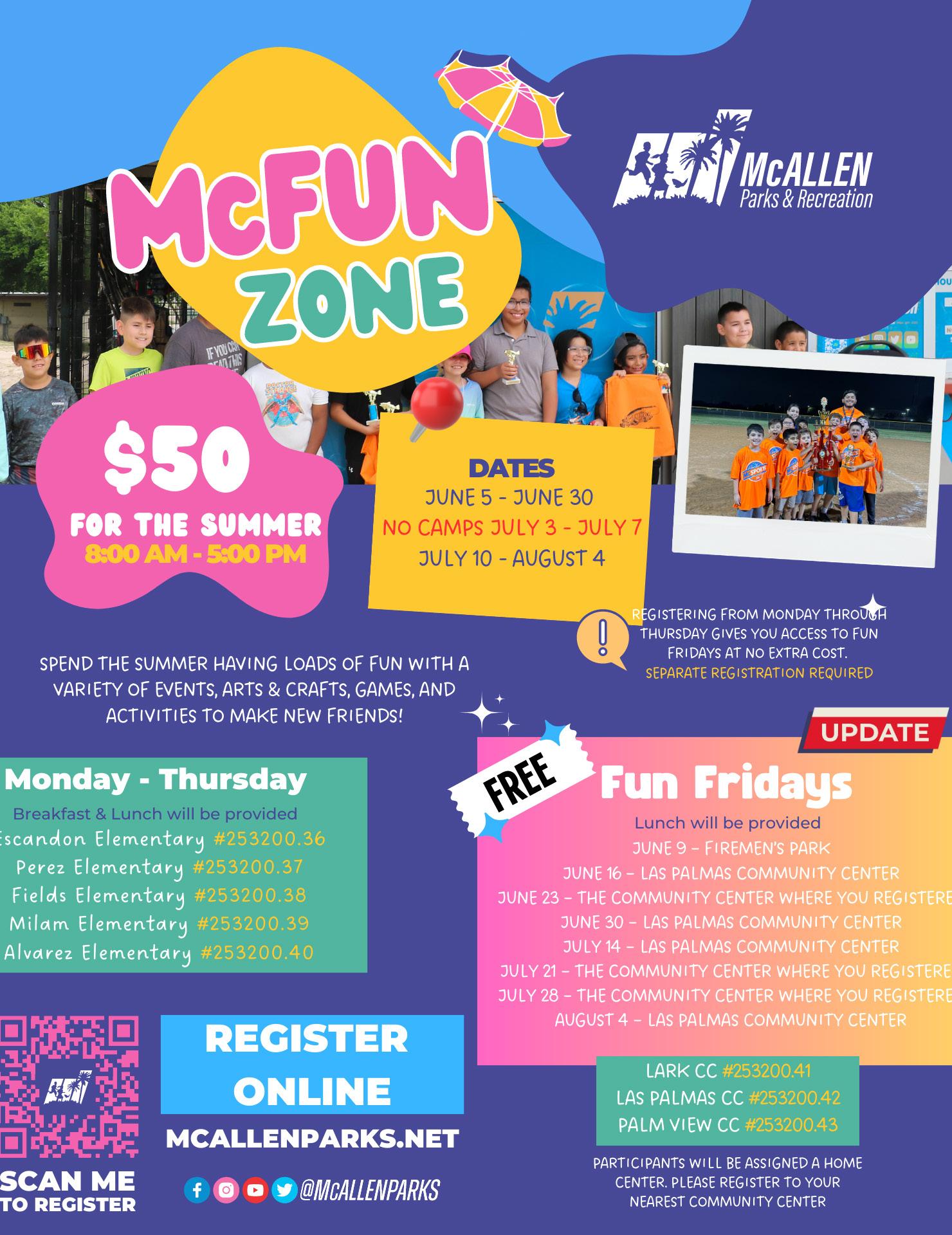 McAllen Parks & Recreation Summer 2023 Activity Guide by McAllen Parks and Recreation Issuu