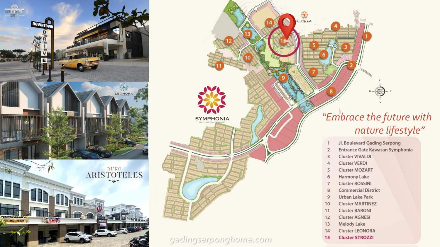 Brosur Rumah Strozzi at Symphonia Summarecon Serpong by Gading Serpong