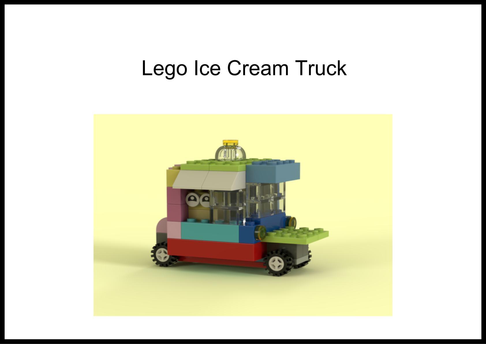 Lego Ice Cream Truck by troybabbitt Issuu