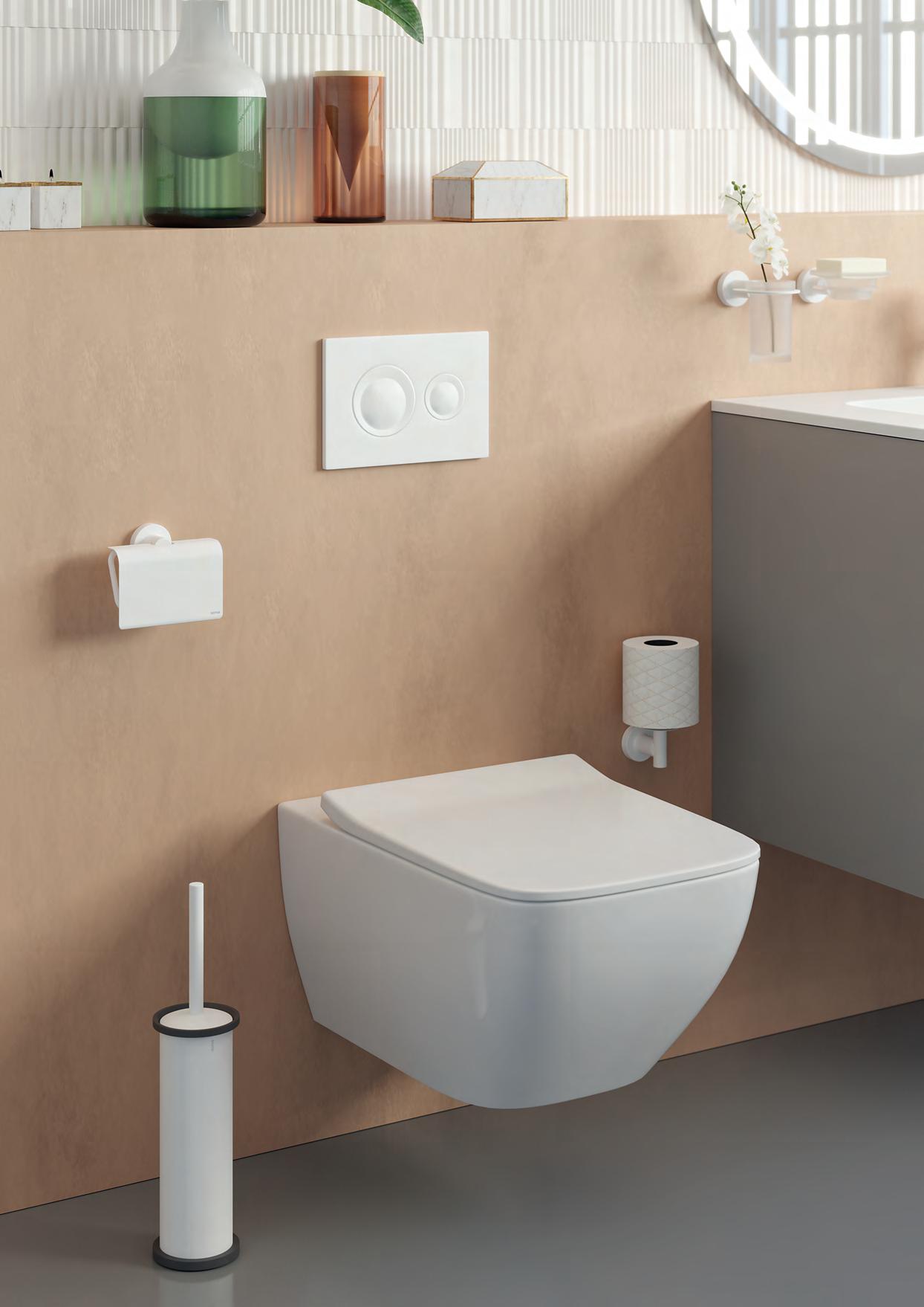 Conjunto accesorios de baño Negro cepillado PVD Architect S+ de