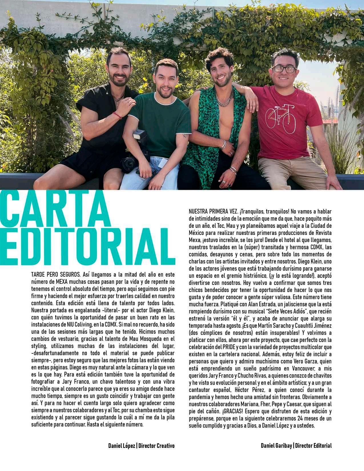 DIEGO KLEIN MAY-JUN 23 by revistamexa - Issuu