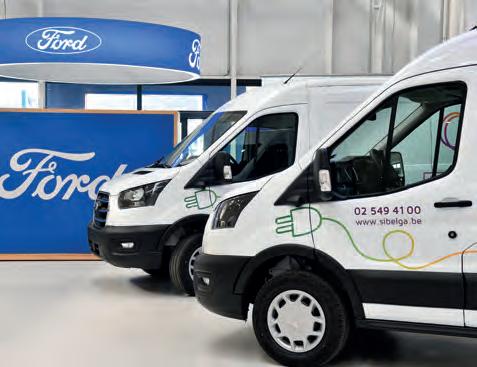 Cover for Sibelga gaat voor verdere vergroening met de Ford E-Transit