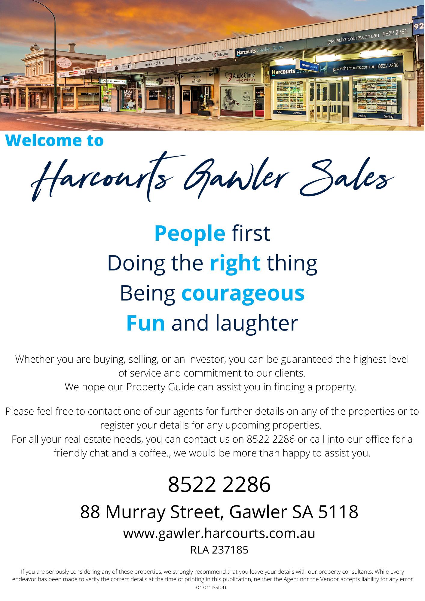 Harcourts Gawler Sales Property Guide 16/06/2023 by