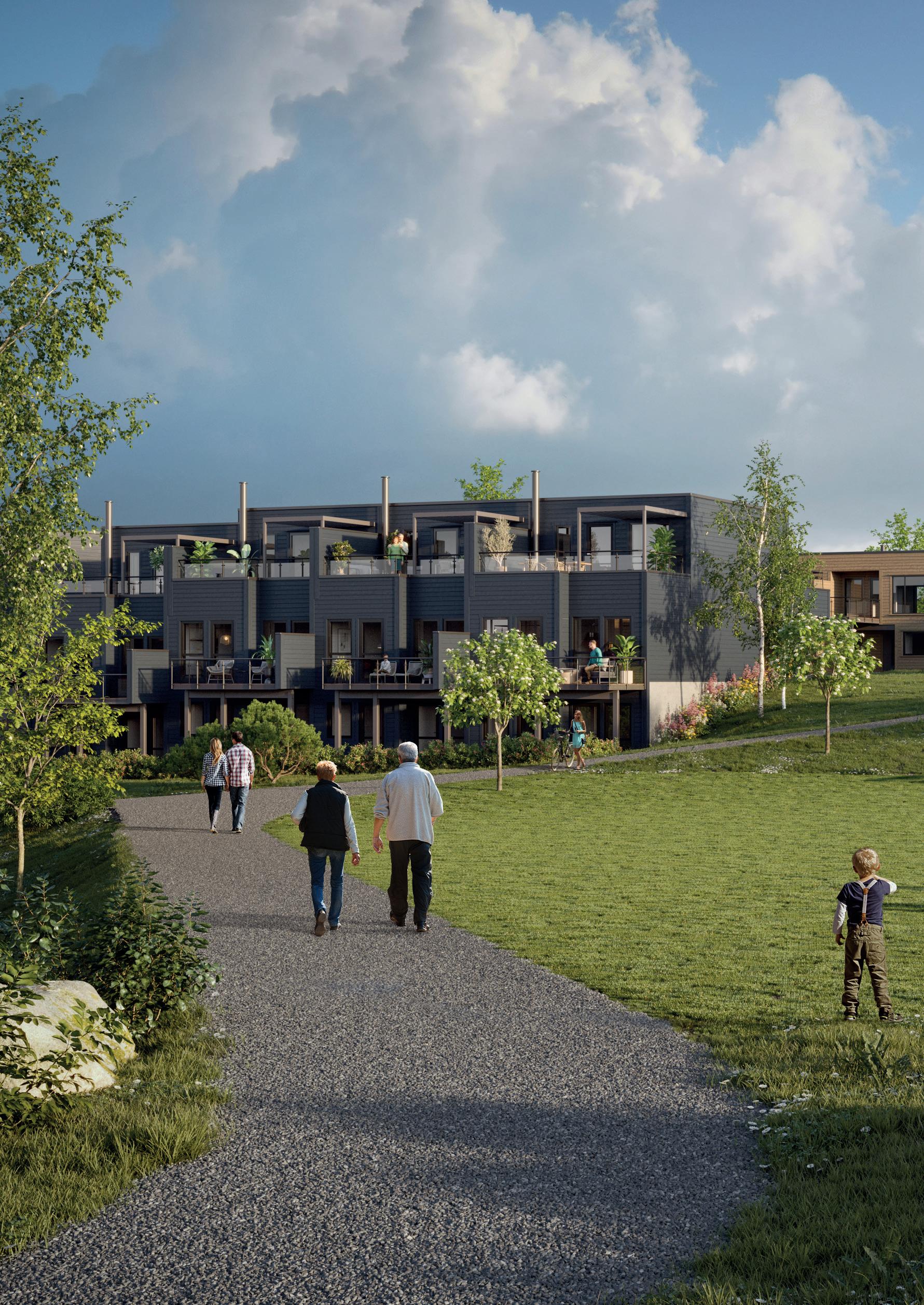 Sentrumshagen rekkehus - Byggetrinn 1 by Bakke AS - Issuu